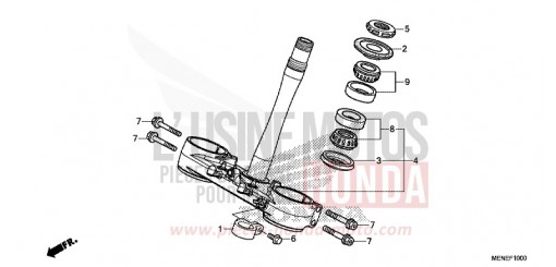 STEERING STEM CRF450RF de 2015